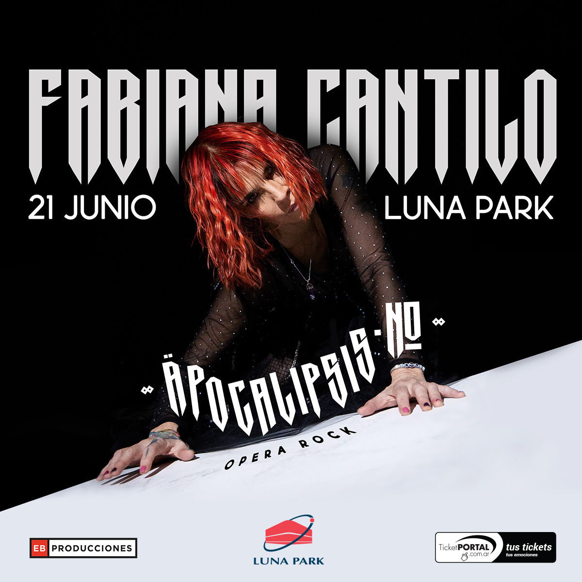 Fabiana Cantilo en el Luna Park