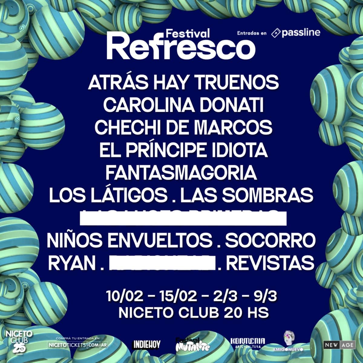 Festival Refresco - Lineup