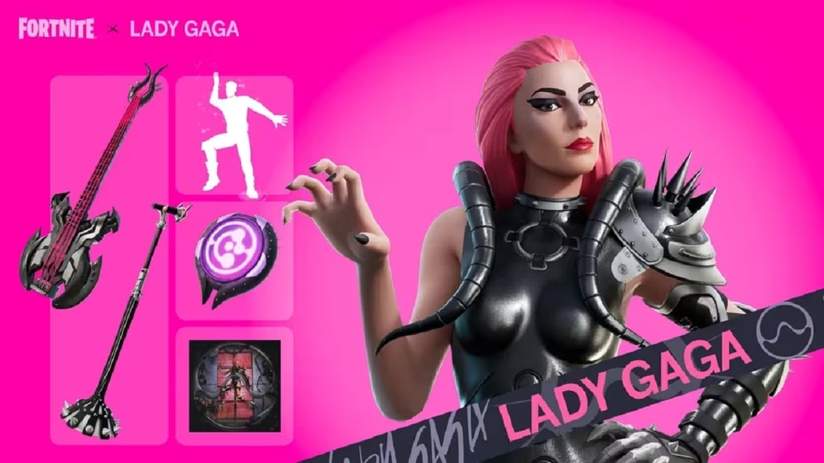 Lady Gaga en Fortnite