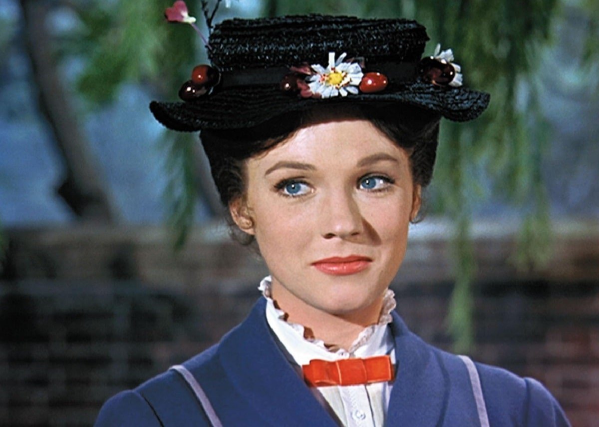 Julie Andrews en Mary Poppins (1964)