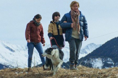 La escena que le dio un premio a Messi, el perro de Anatomía de una caída Messi, Milo Machado Graner, Sandra Hüller y Jehnny Beth en Anatomy of a Fall