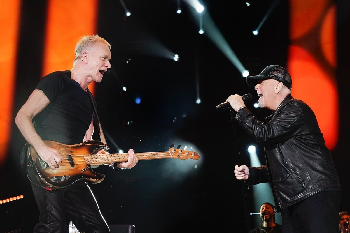 Sting y Billy Joel
