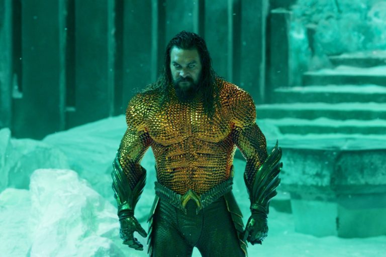 Jason Momoa en Aquaman y el reino perdido