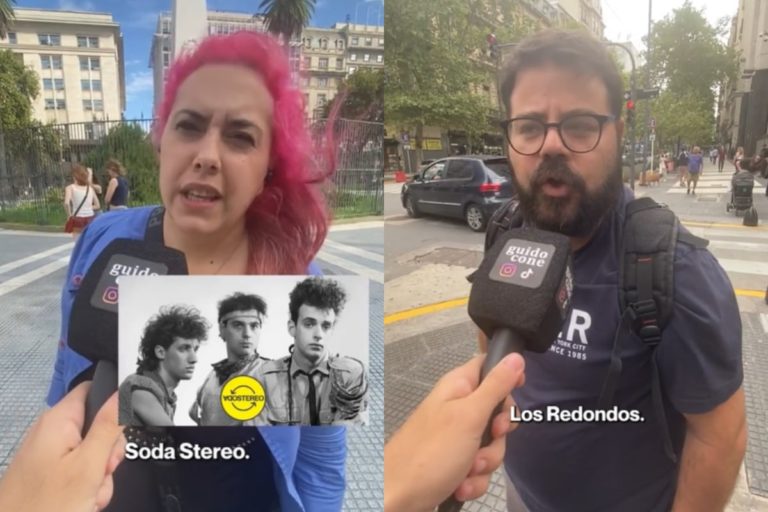 Gente responde cuáles son las mejores bandas de rock nacional