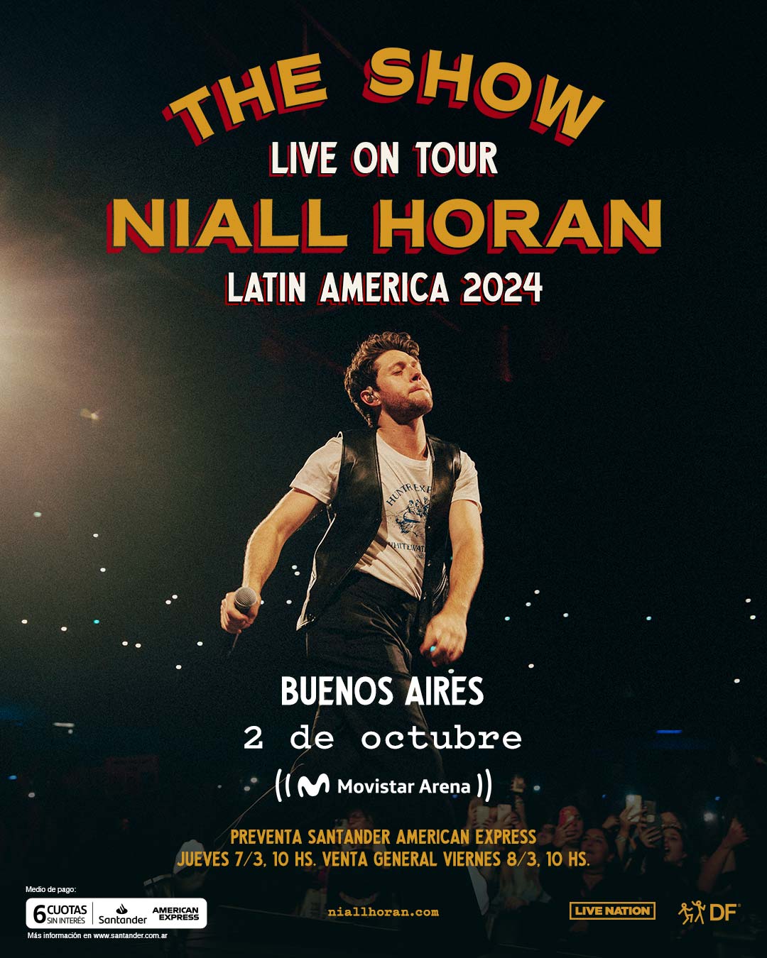 Niall Horan en Argentina