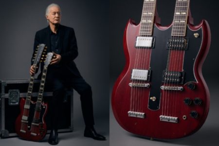 Jimmy Page y la guitarra EDS-1275 Doubleneck