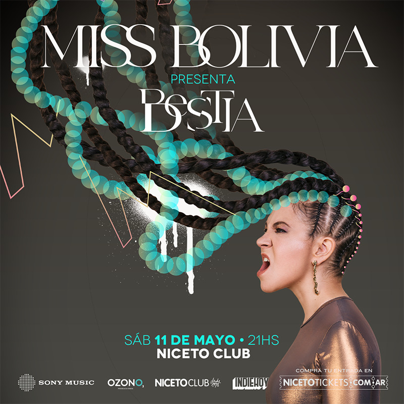 Miss Bolivia en Niceto Club