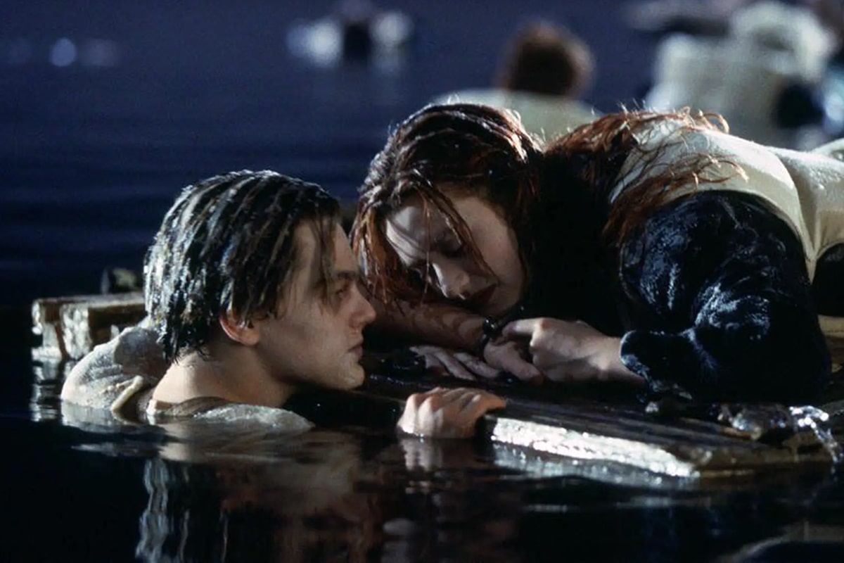 Leonardo DiCaprio y Kate Winslet en Titanic