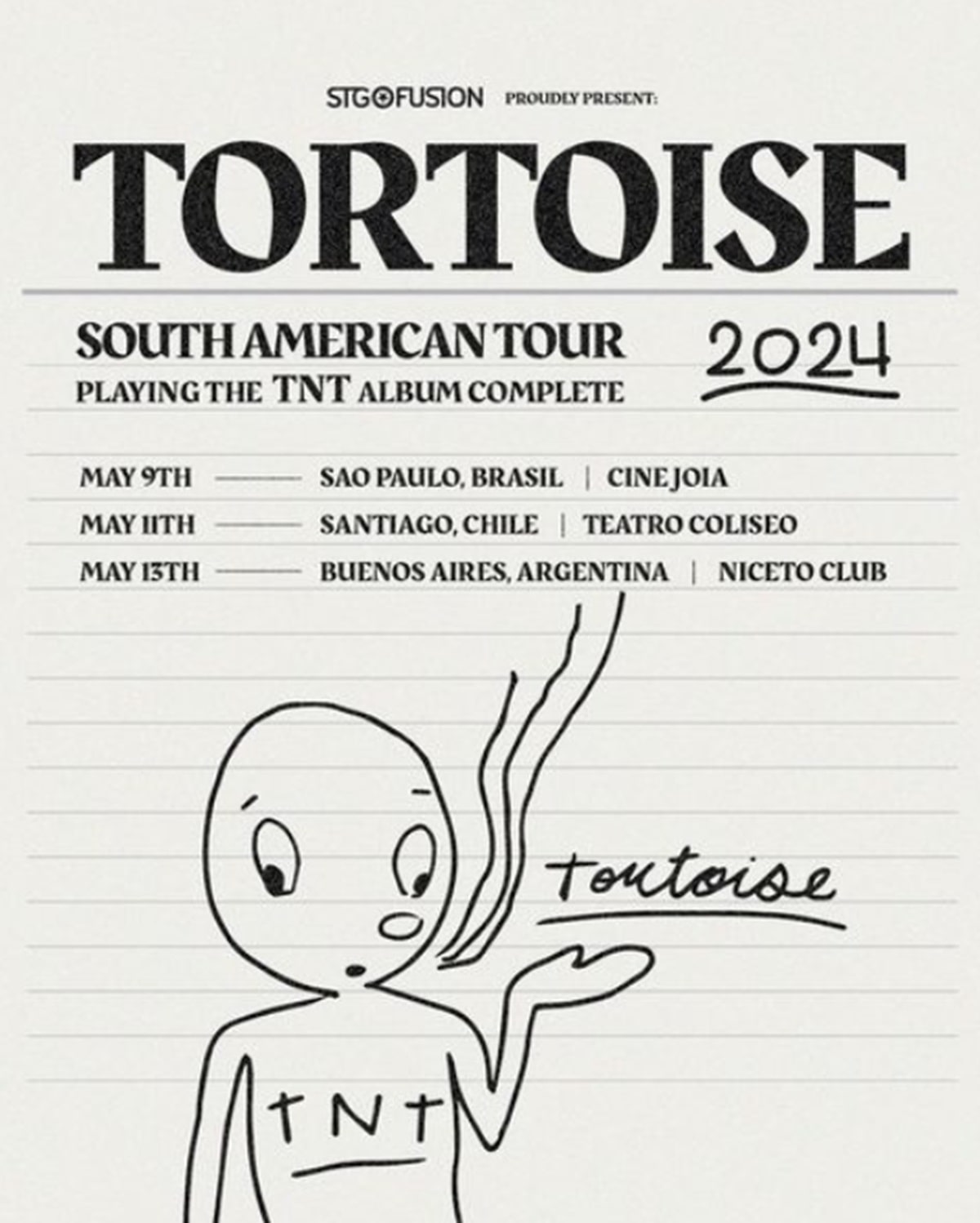 Tortoise en Argentina