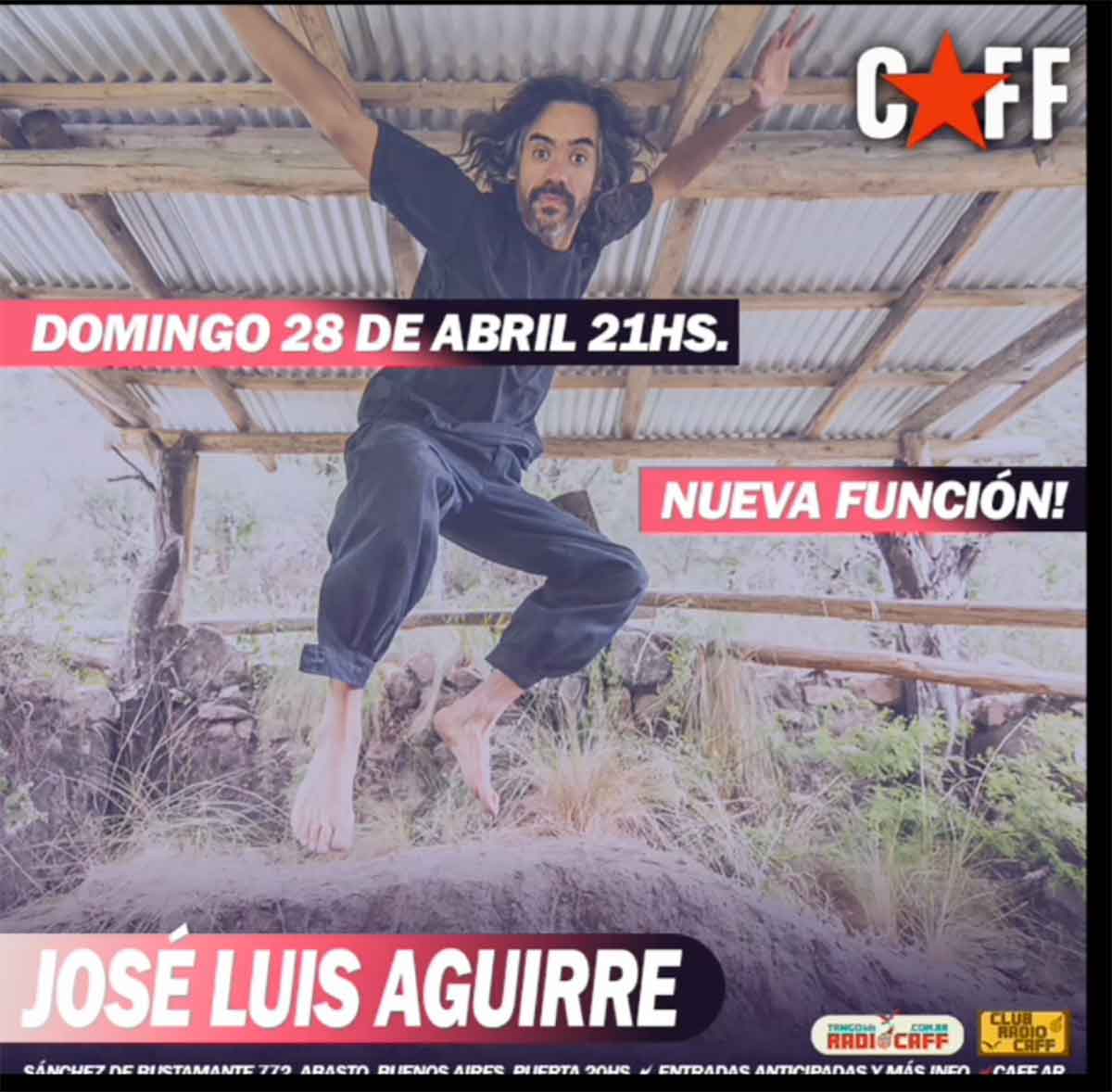 José Luis Aguirre en el CAFF