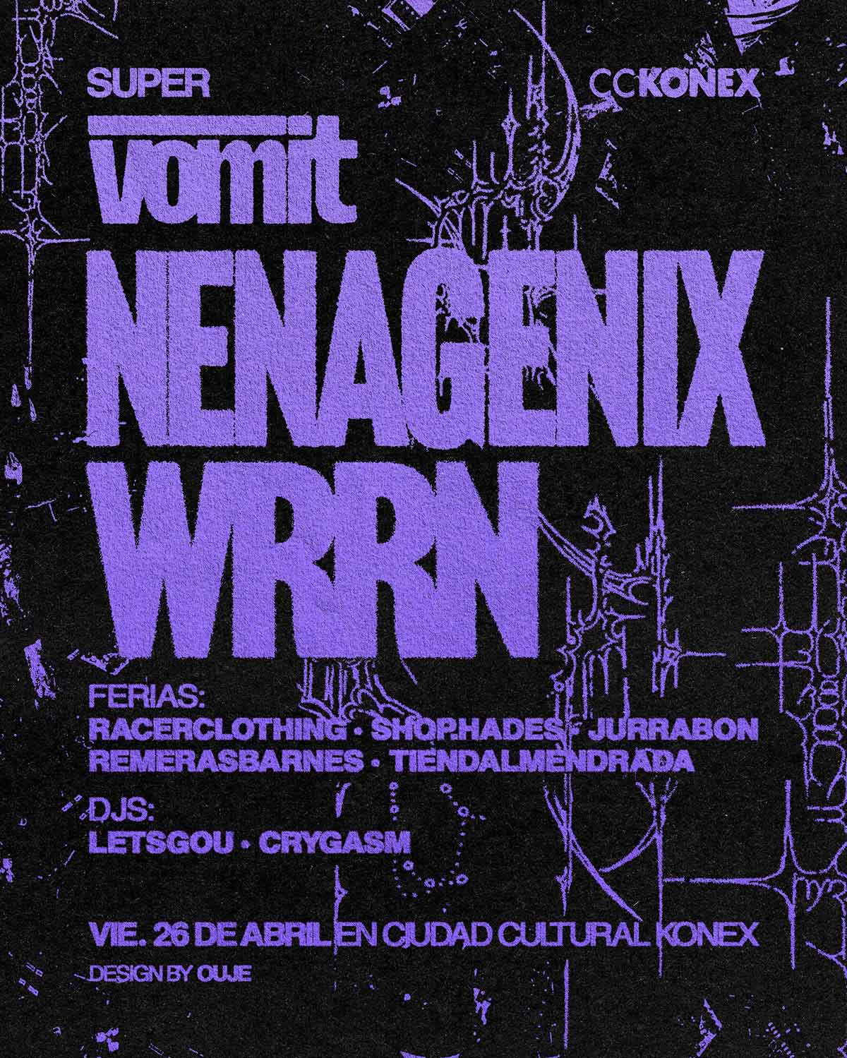 Nenagenix y WRRN en el Konex
