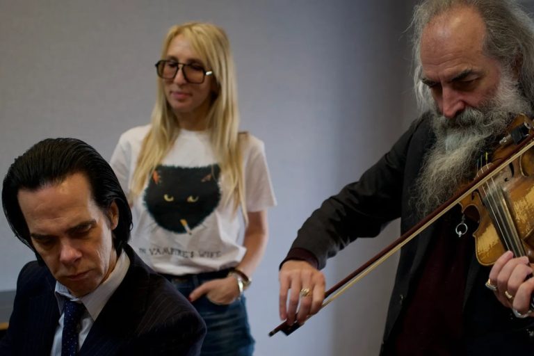 Nick Cave, Sam Taylor-Johnson y Warren Ellis