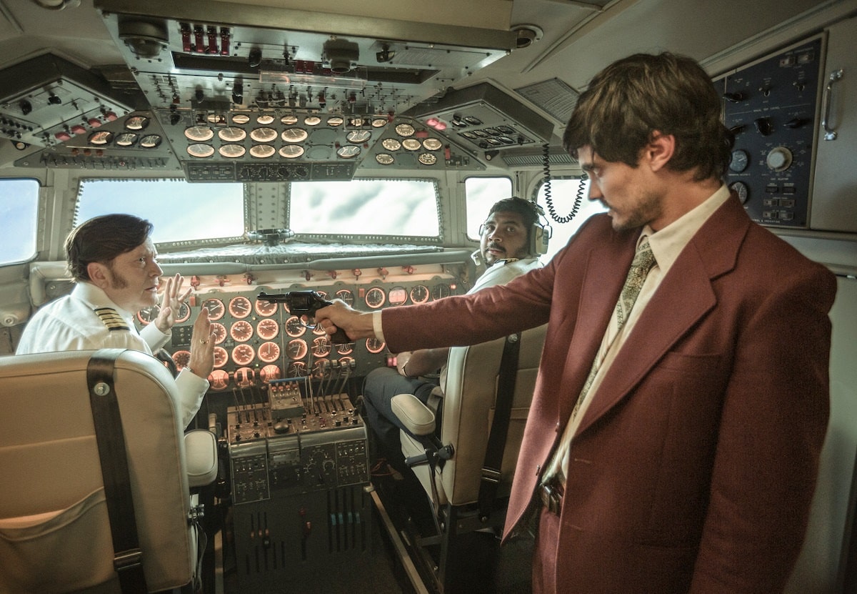 Christian Tappan, Johan Rivera y Valentin Villafañe en Secuestro del vuelo 601
