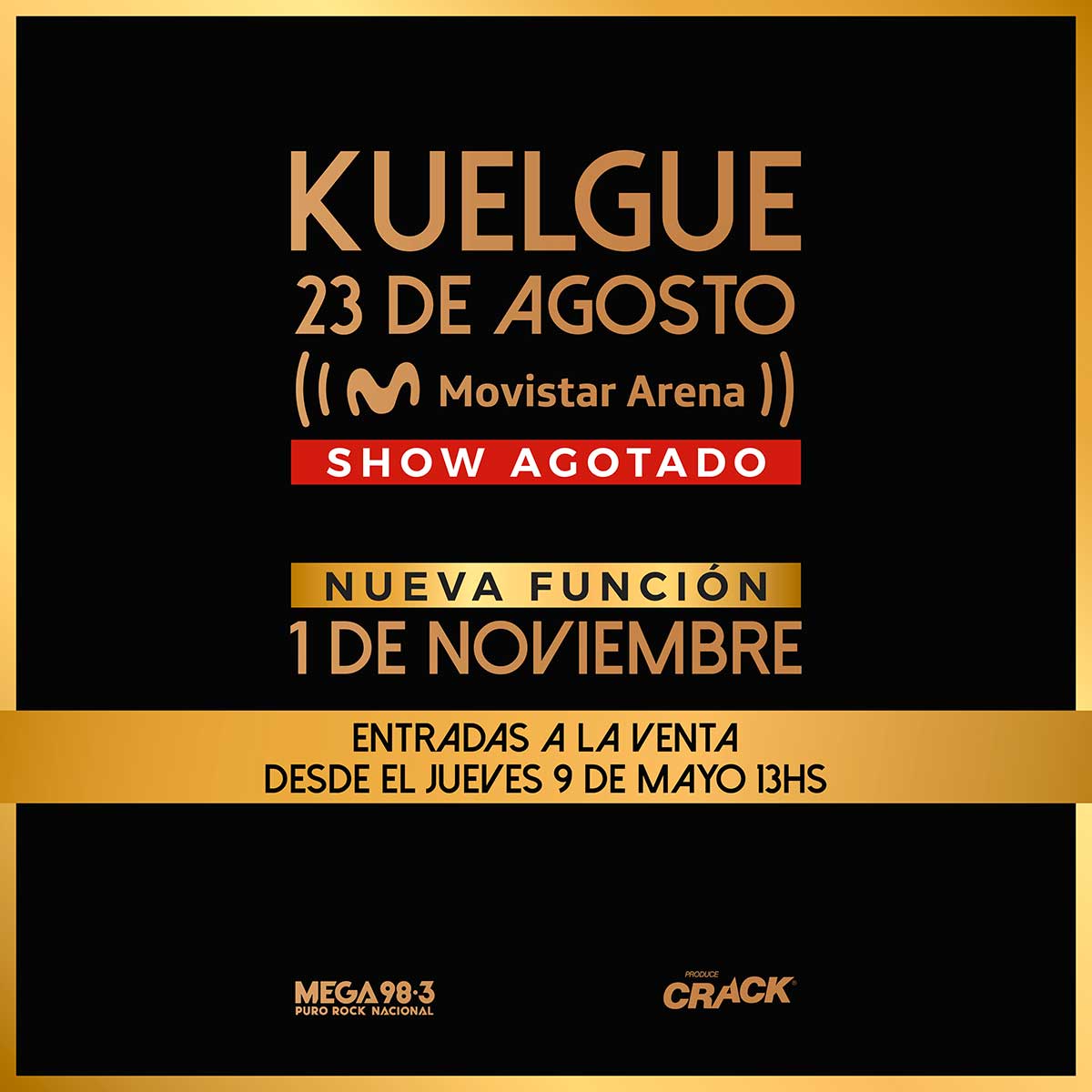 El Kuelgue en Movistar Arena