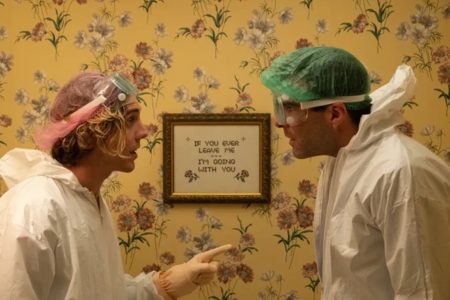 Zachary Quinto y Lukas Gage en Descubriéndome (2023)