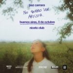 Paz Carrara en Niceto Club