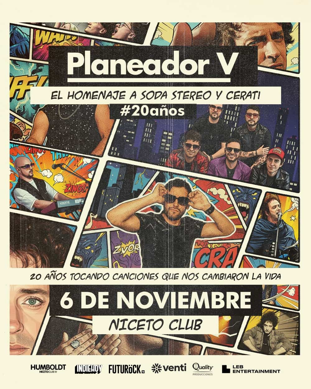 Planeador V en Niceto Club
