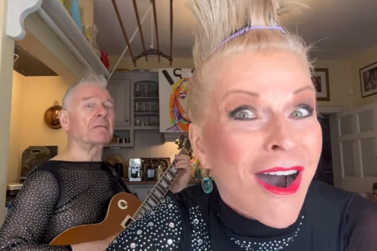 Robert Fripp y Toyah Willcox
