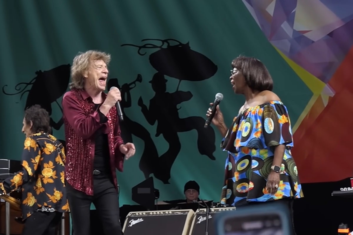 The Rolling Stones en vivo con Irma Thomas