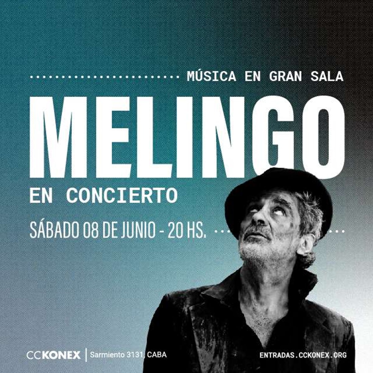 Daniel Melingo en Konex