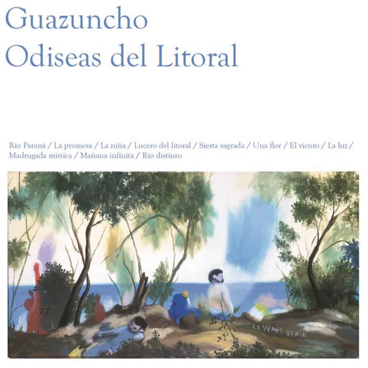Tapa de Odiseas del litoral, disco de Guazuncho