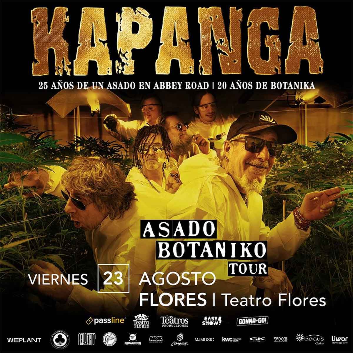 Kapanga en Teatro Flores