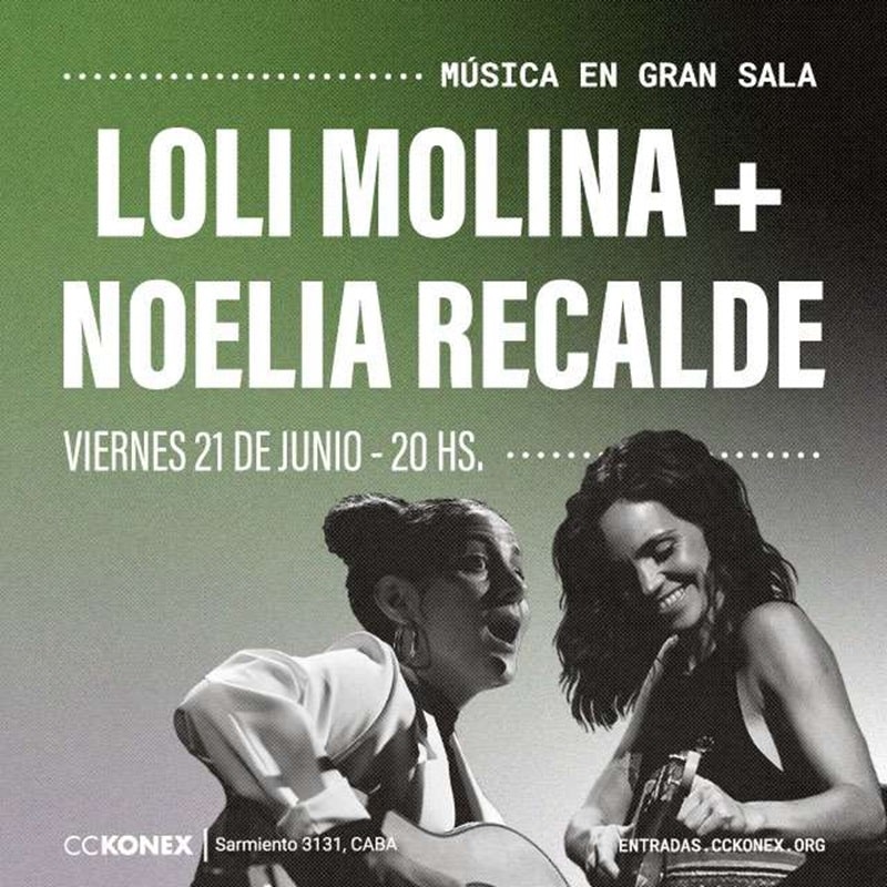 Loli Molina y Noe Recalde