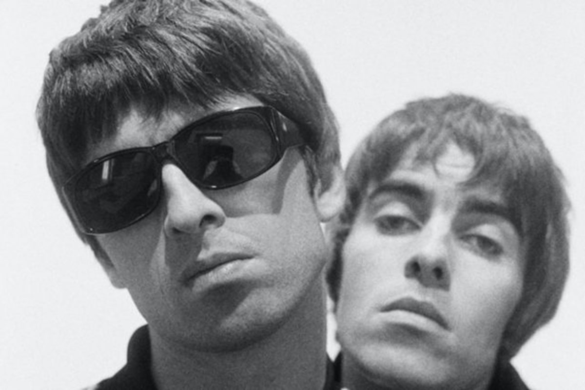 Noel y Liam Gallagher de Oasis.