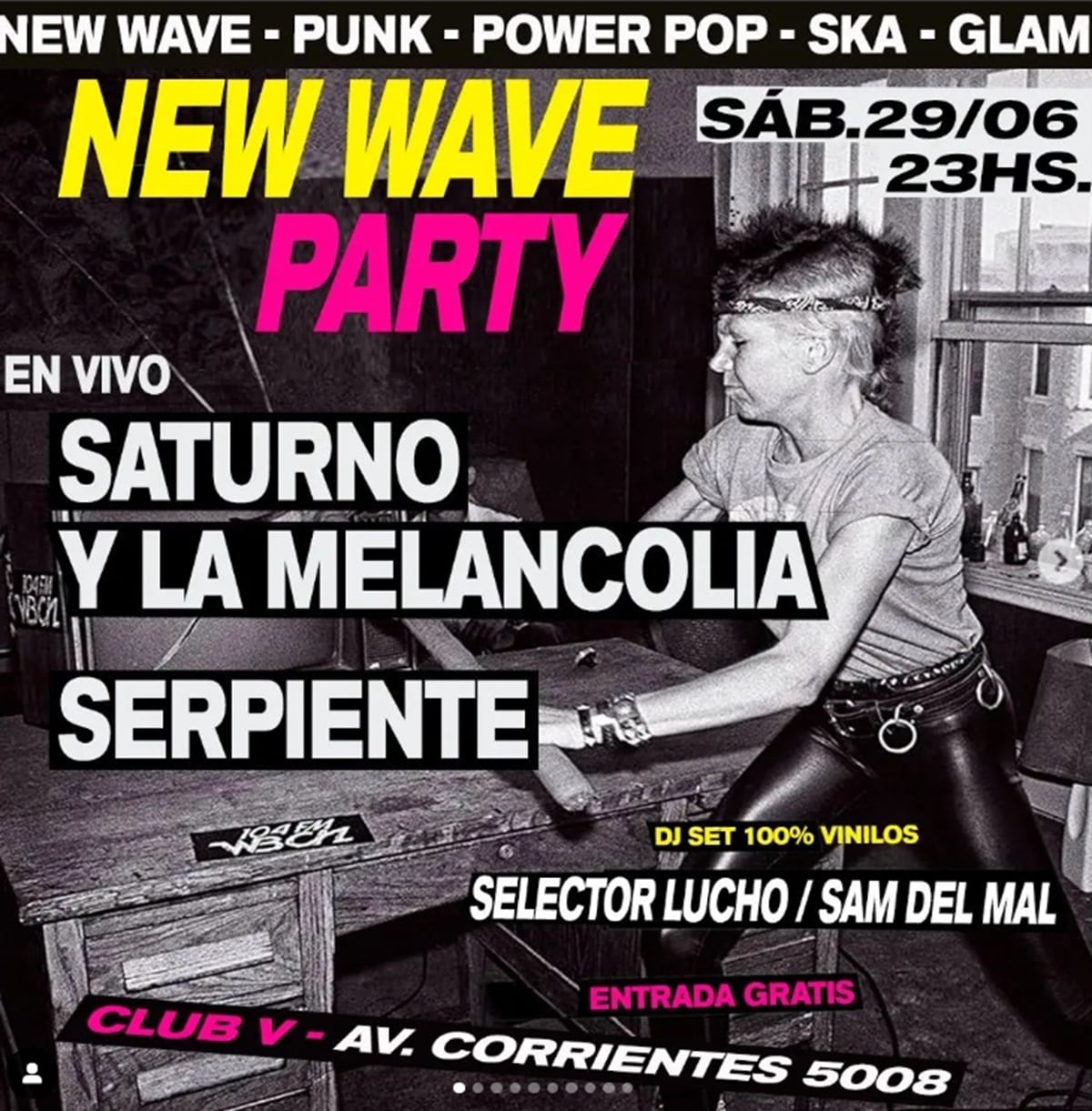 Saturno y La Melancolía en Club V