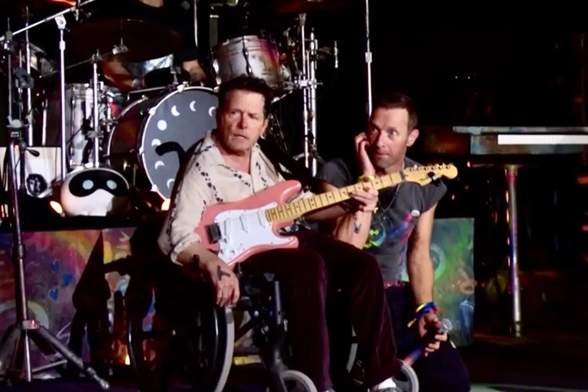 Coldplay y Michael J. Fox