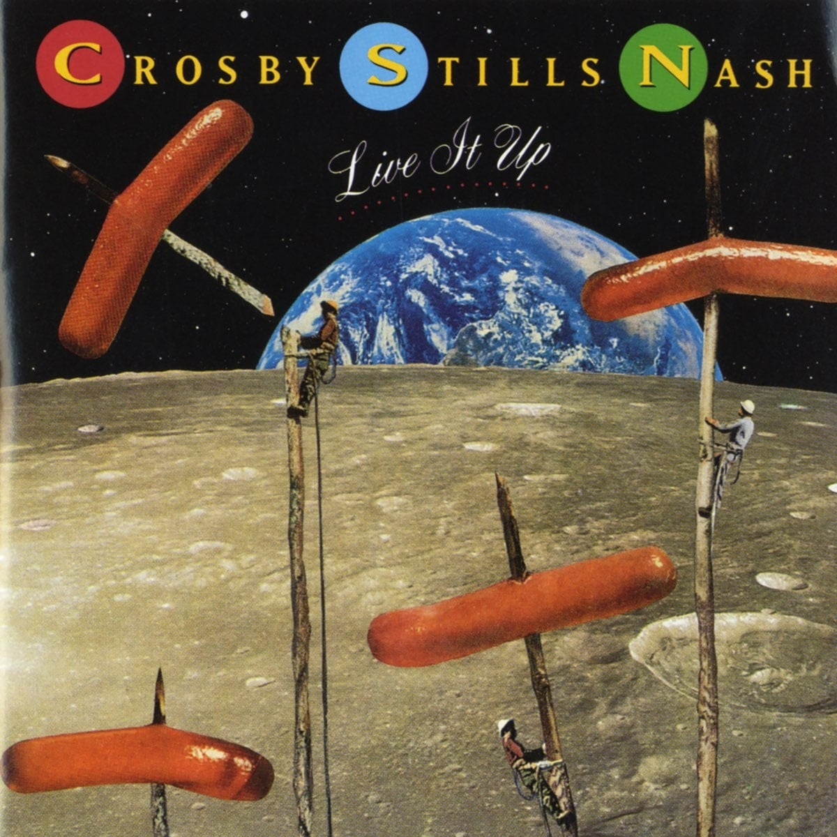 Crosby, Stills & Nash - Live It Up