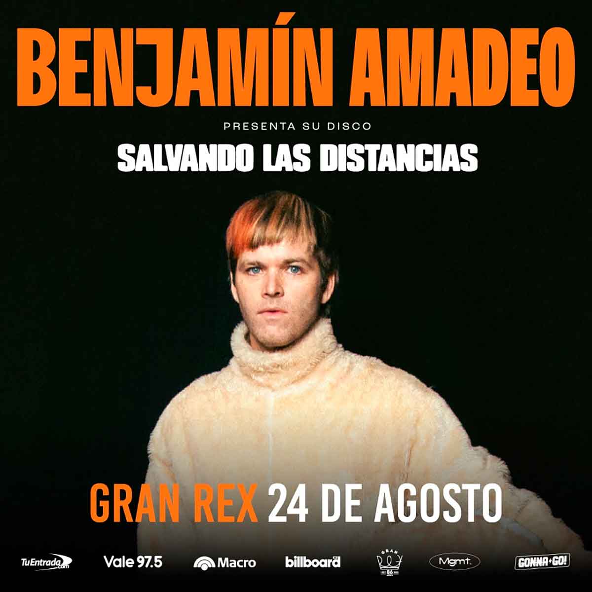 Benjamín Amadeo en Teatro Gran Rex