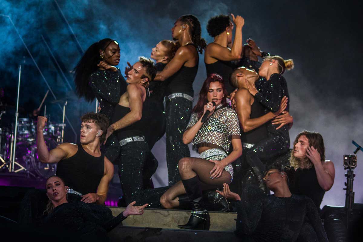 Dua Lipa en Mad Cool Festival 2024.