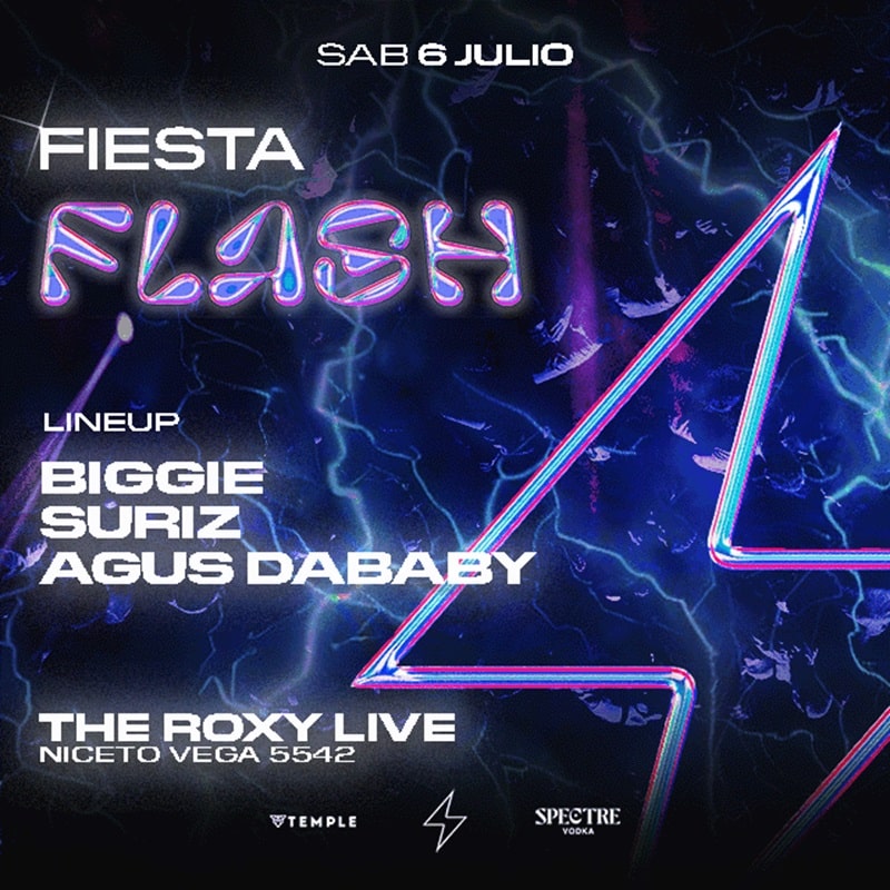 Fiesta Flash en The Roxy Live