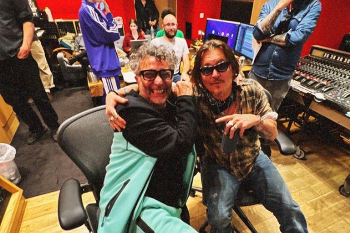 Fito Páez y Johnny Depp