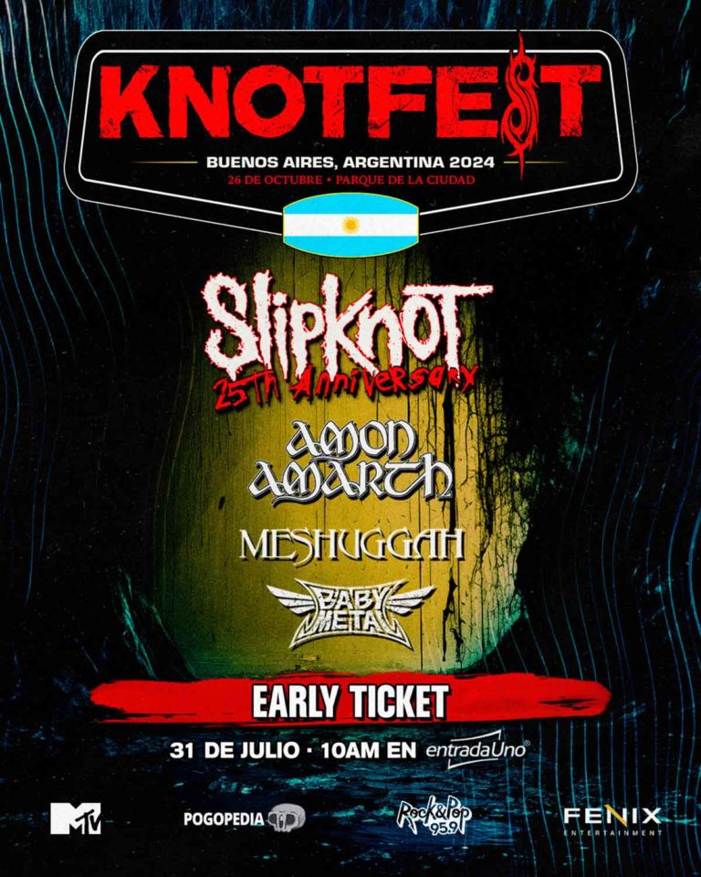 Knotfest Argentina 2024 en Parque de la Ciudad