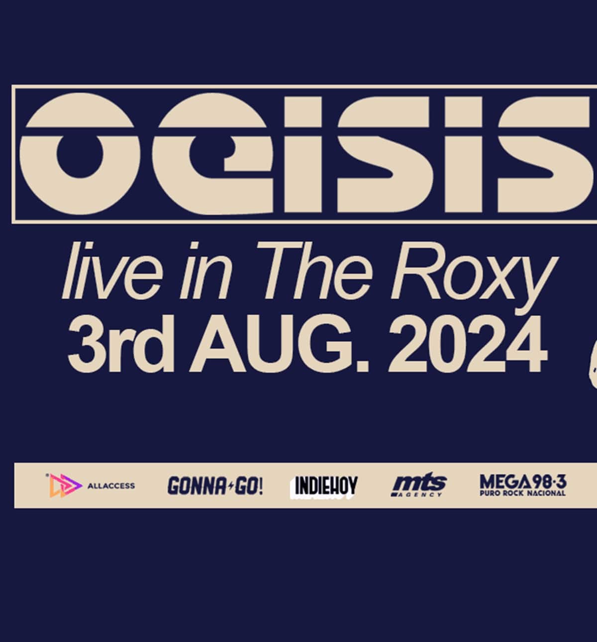 Oesis en Roxy Live