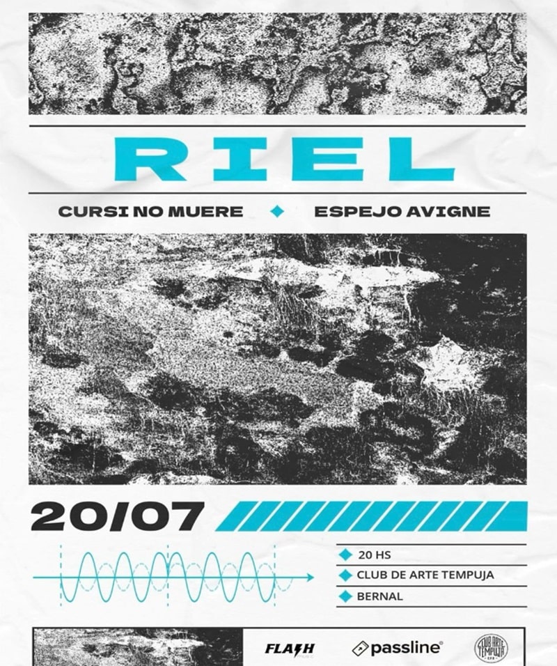 Riel en Club de Arte Tempuja
