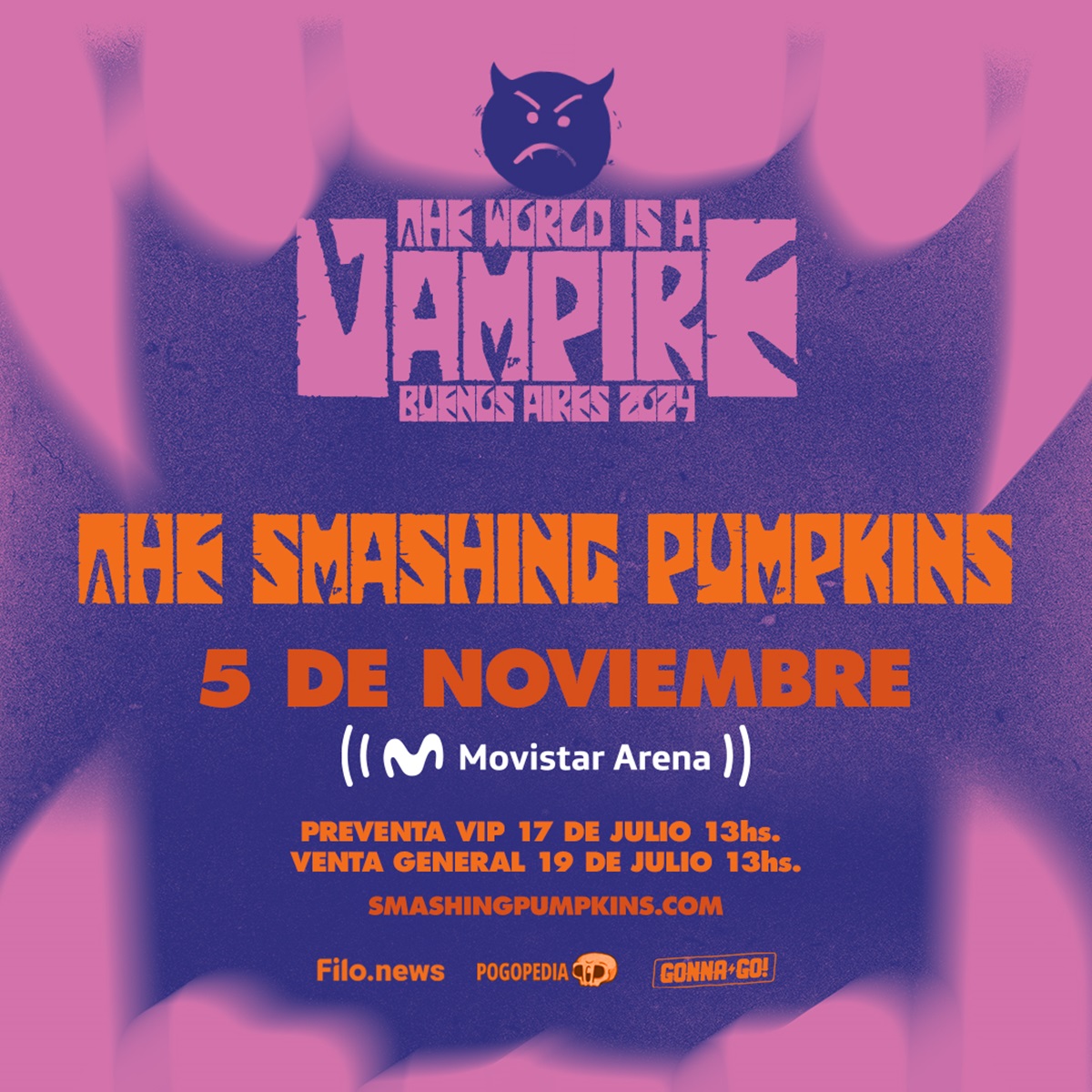 The Smashing Pumpkins en Argentina