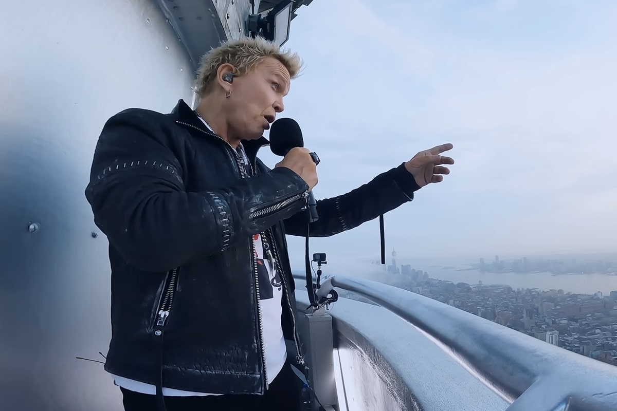 Billy Idol en el Empire State