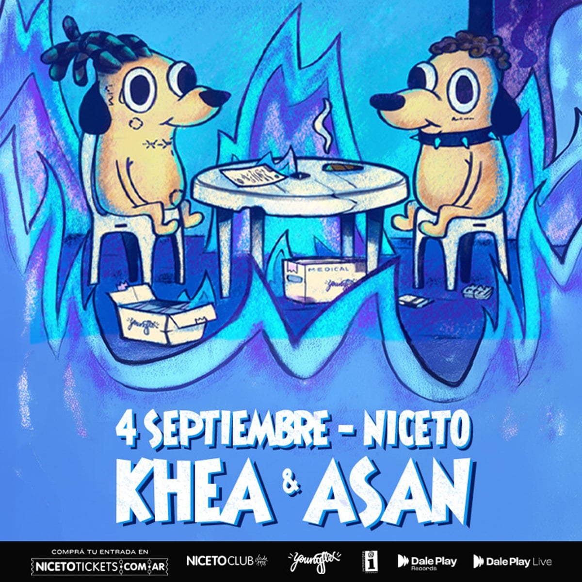 Khea & Asan en Niceto