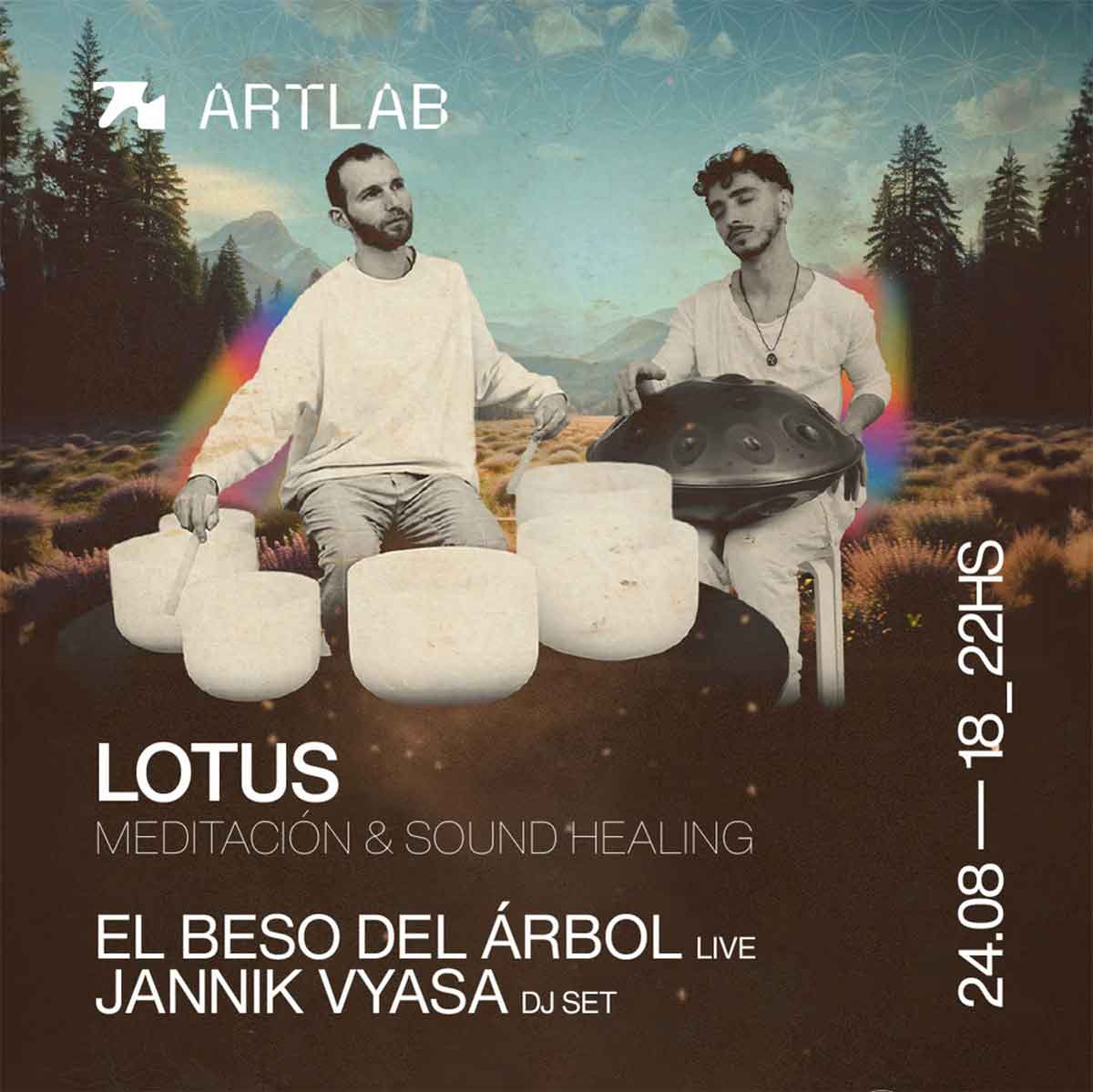 Lotus Meditación & Berlin Techno y más en Artlab