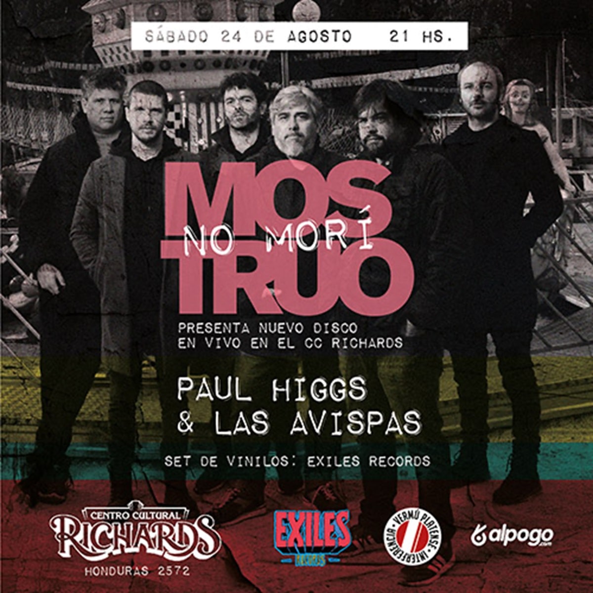 Mostruo y Paul Higgs en CC Richards