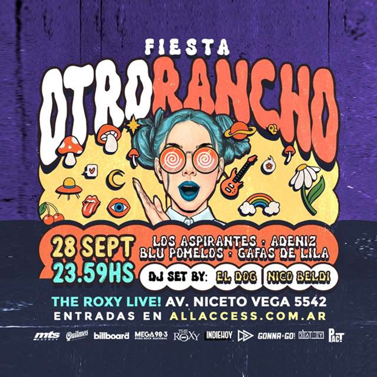 Fiesta Otro Rancho en The Roxy Live