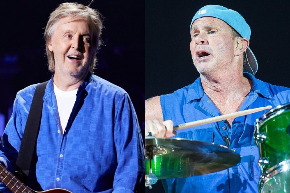 Paul McCartney y Chad Smith irrumpen en un bar para tocar dos canciones ...