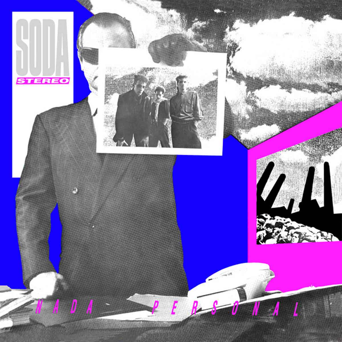Portada de Nada personal de Soda Stereo.