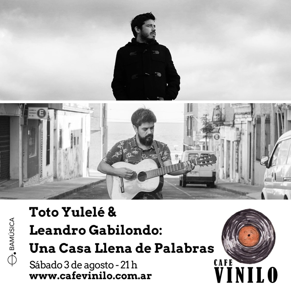 Toto Yulelé & Leandro Gabilondo en Café Vinilo