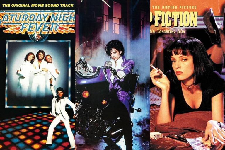 Fiebre de sábado por la noche / Purple Rain / Pulp Fiction