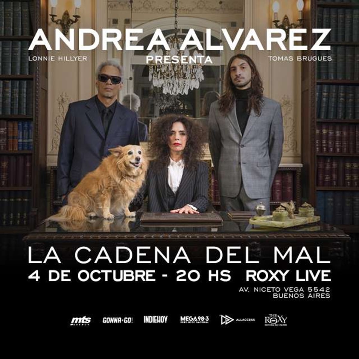 Andrea Alvarez en The Roxy Live