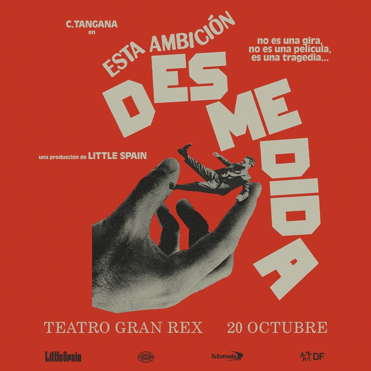 Póster de Esta ambición demedida, documental de C. Tangana